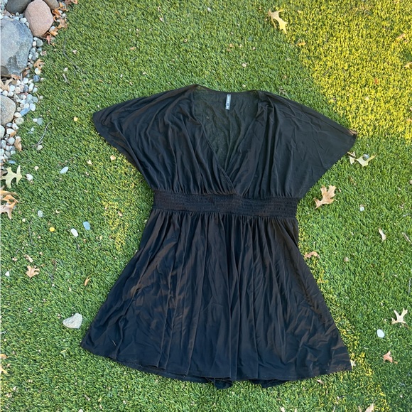 torrid Other - Torrid Mesh Dress Swim Coverup Black